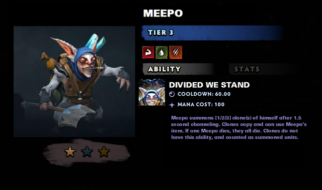 Underlords Meepo Concept